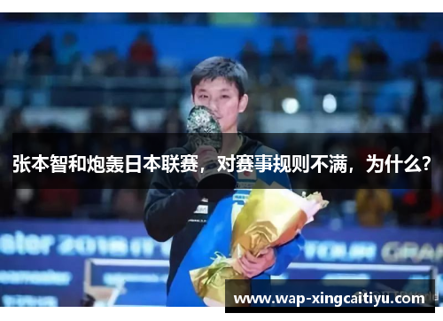 张本智和炮轰日本联赛，对赛事规则不满，为什么？